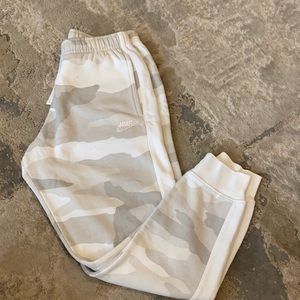 Grey camo Nike joggers